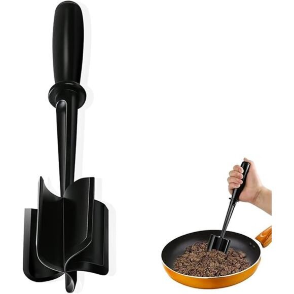 Meat Chopper, Hamburger Chopper, Potato Masher-Professional Multifunctional - Picture 8 of 8